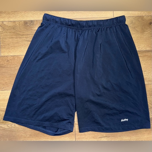 Eastbay Men's Navy Blue Athletic Shorts - Picture 1 of 4